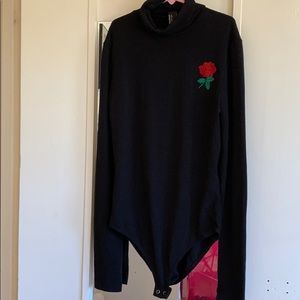 Super soft rose bodysuit